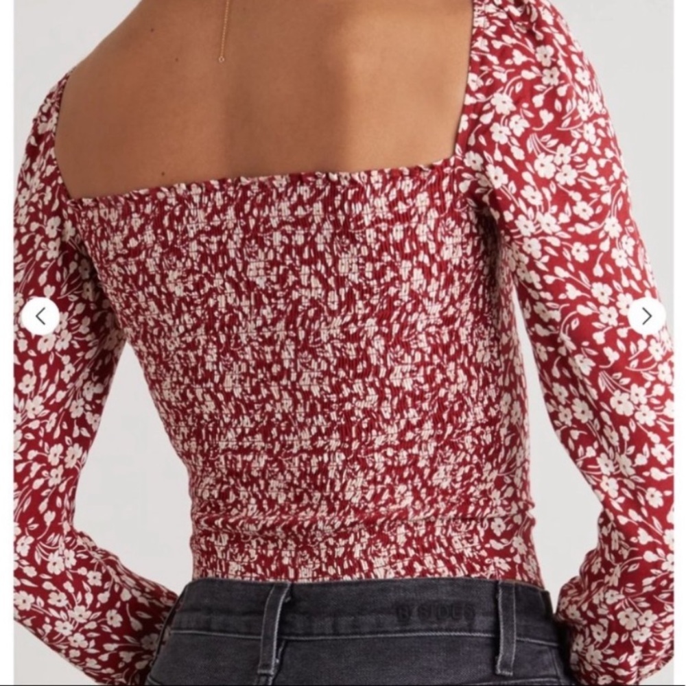 NWOT Reformation Reign Top Flower Girl - Picture 2 of 6